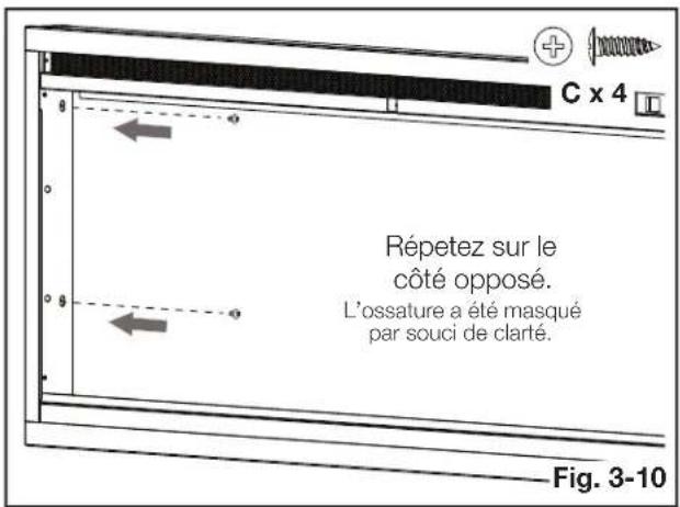 Napoleon Entice NEFL50CFH-1 - installation d'encastré partiellement - 4