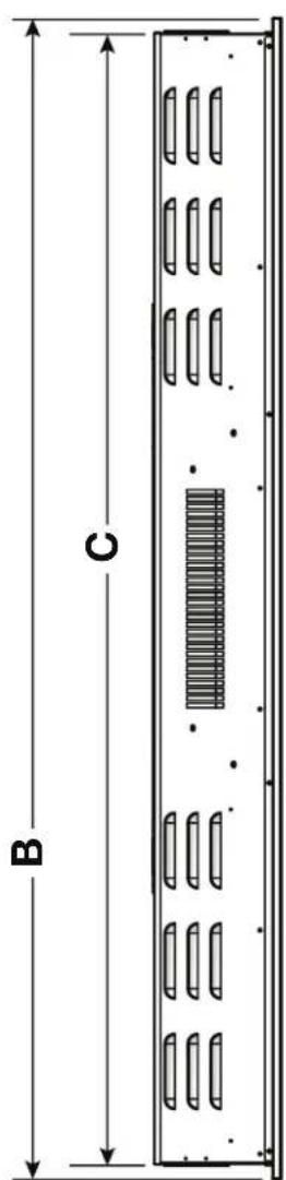 Napoleon Entice NEFL50CFH-1 - dimensions - 3