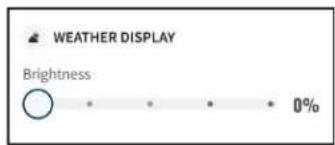 Napoleon Stylus Cara Elite NEFP32-5019W-IOT - weather display information - 3