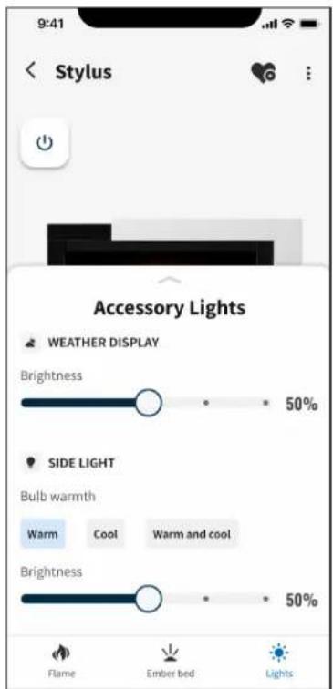 Napoleon Stylus Cara Elite NEFP32-5019W-IOT - réglage de la lumière accessoire - 1