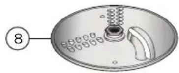 KENWOOD KAP45A - Насадка для нарезки кубиками - 8