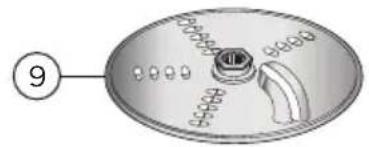 KENWOOD KAP45A - Насадка для нарезки кубиками - 9