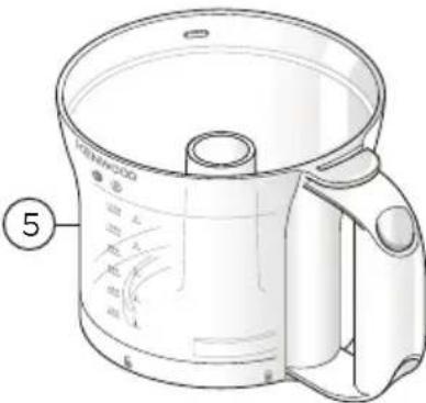 KENWOOD KAP45A - Nástavec pro krájení na kostky - 5