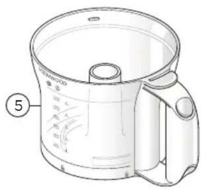 KENWOOD KAP45A - Dobbelsteentjeshulpstuk - 5