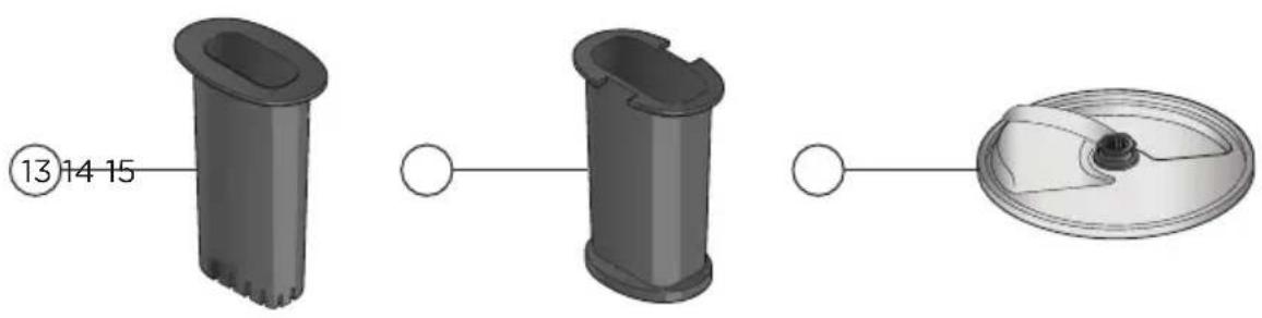 KENWOOD KAP45A - Tilbehør til ternskæring - 13
