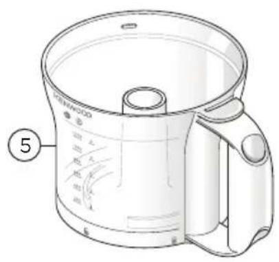 KENWOOD KAP45A - Tilbehør til ternskæring - 5