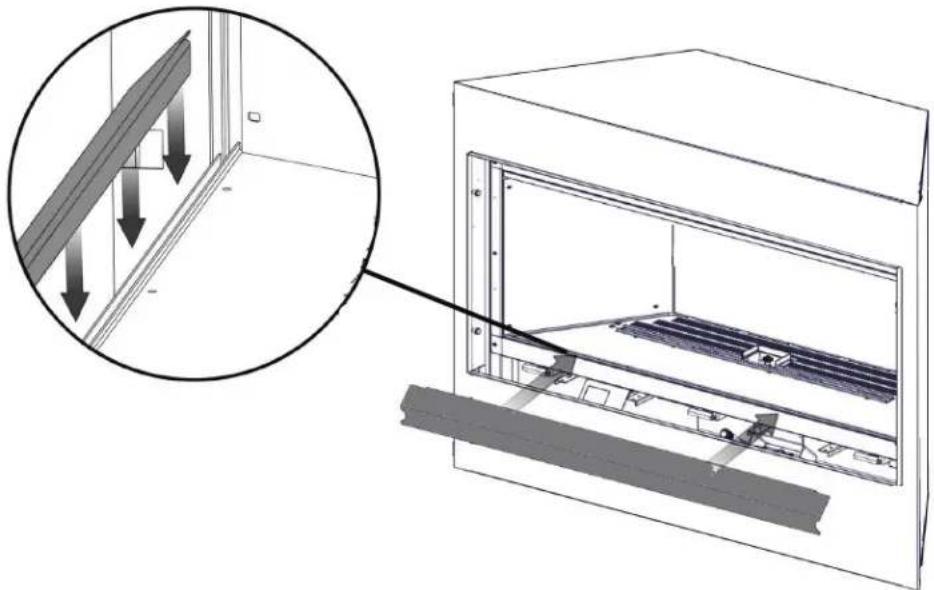 Napoleon Ascent BLX56 - door trim removal - 1