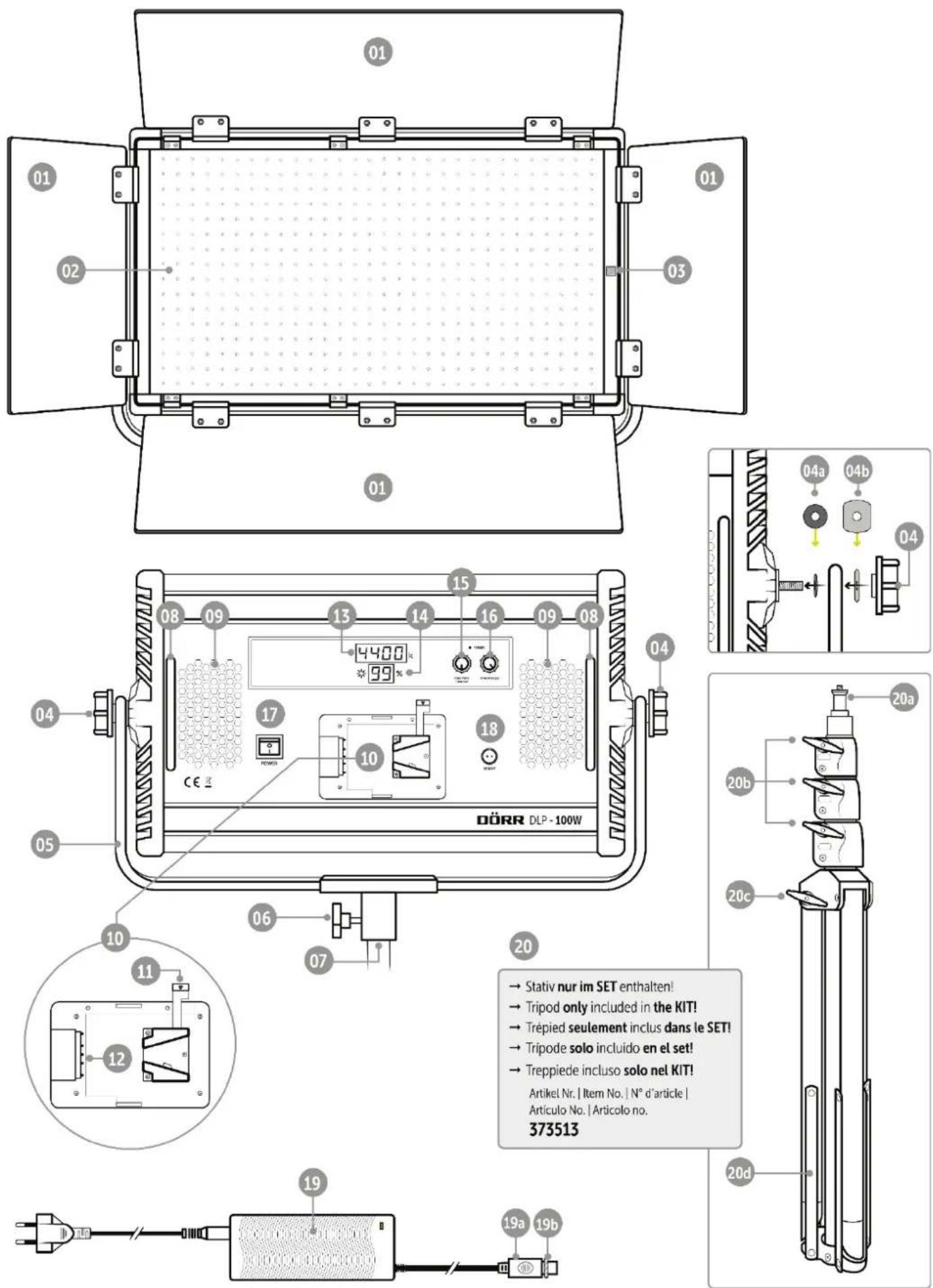 Dörr DLP-100W - 2