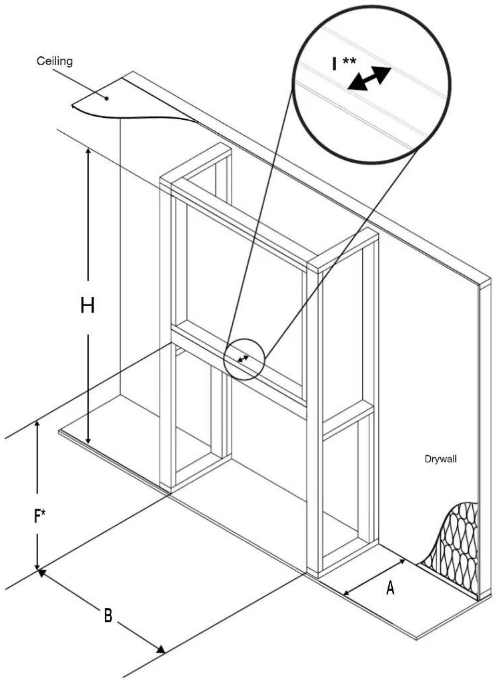 Napoleon Ascent BLX46 - recessed - 1
