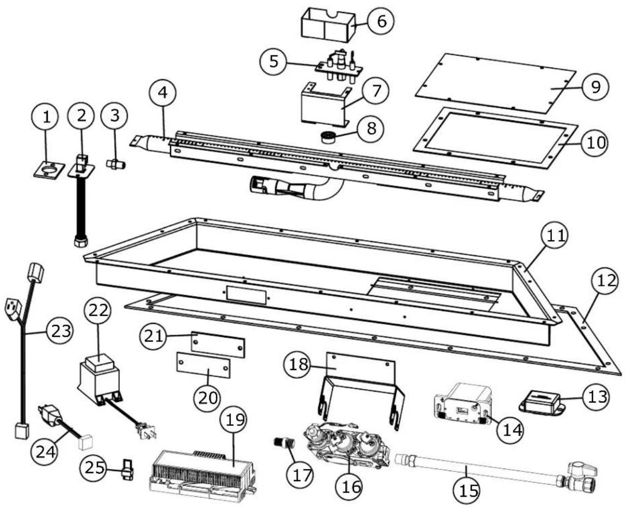 Napoleon Ascent BLX46 - valve train assembly - 1
