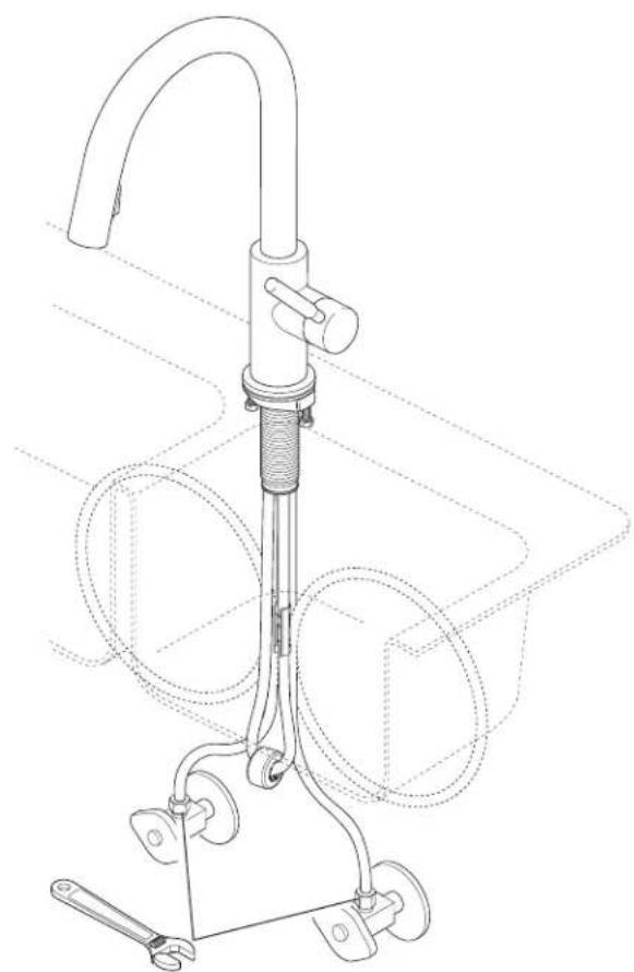 Brizo Solna 63920LF-SS - Pour installer votre robinet Brizo® facilement, vous devez: - 1