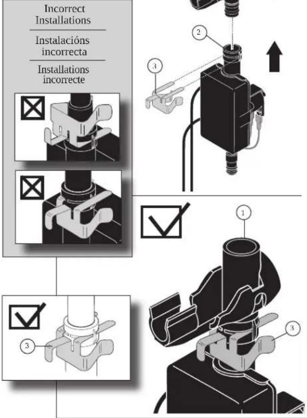 Incorrect Installations Instalacións incorrecta Installations incorrecte ① ② ③ ④ ⑤ ⑥ ⑦ ⑧