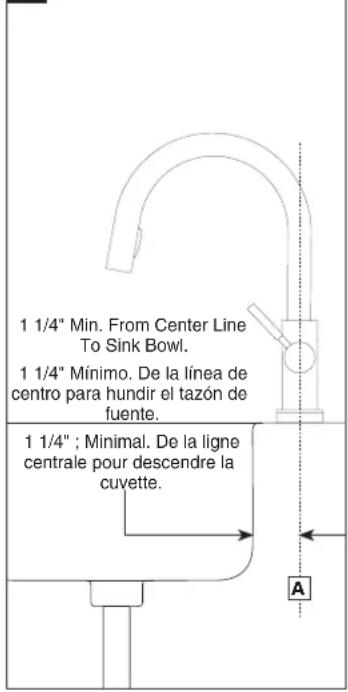 Brizo Solna 64020LF-SS - Top Mount Sinks / Instalación por Encima / Bâti supérieur - 1