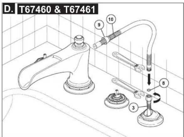 D. T67460 & T67461 9 10 8 3