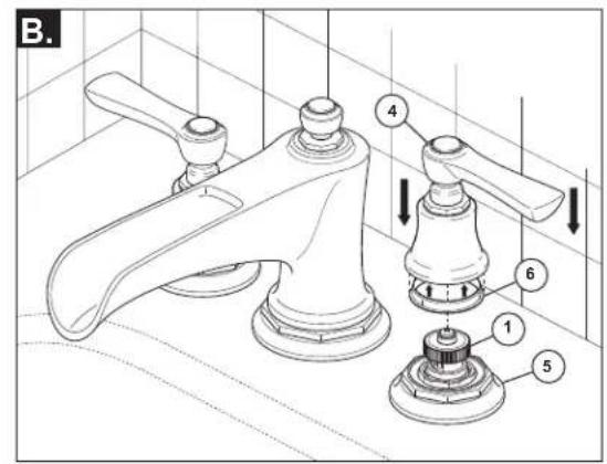 Brizo Rook T67360-PNLHP - Modèle S67460 & T67461 seulement - 3