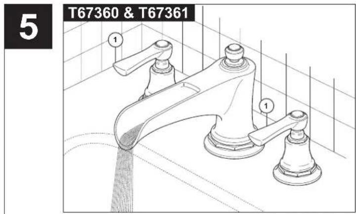 Brizo Rook T67360-PNLHP - Modèle S67460 & T67461 seulement - 2