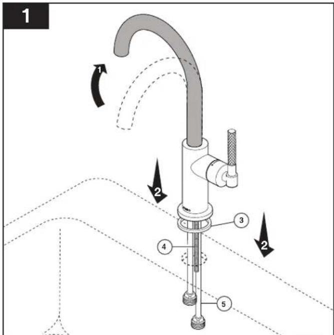 Brizo Litze 61043LF-PN - Exigences d'installation : - 4