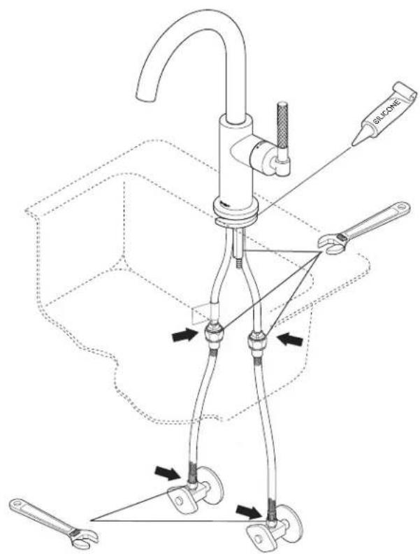 Brizo Litze 61043LF-PN - Exigences d'installation : - 1