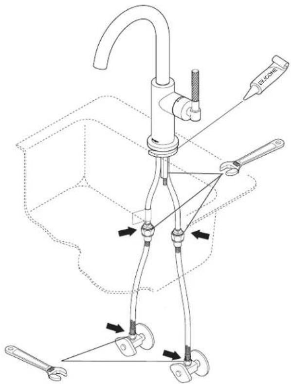 Brizo Litze 61064LF-PN - Exigences d'installation : - 1