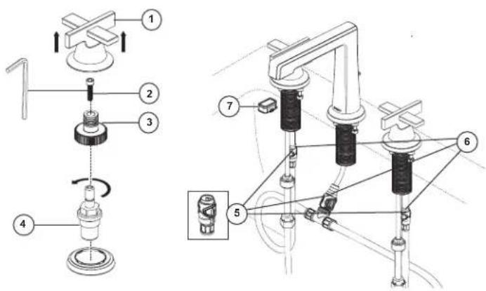 Brizo Levoir 65398LF-BNXLHP-ECO - POP-UP DRAIN INSTALLATION - 2