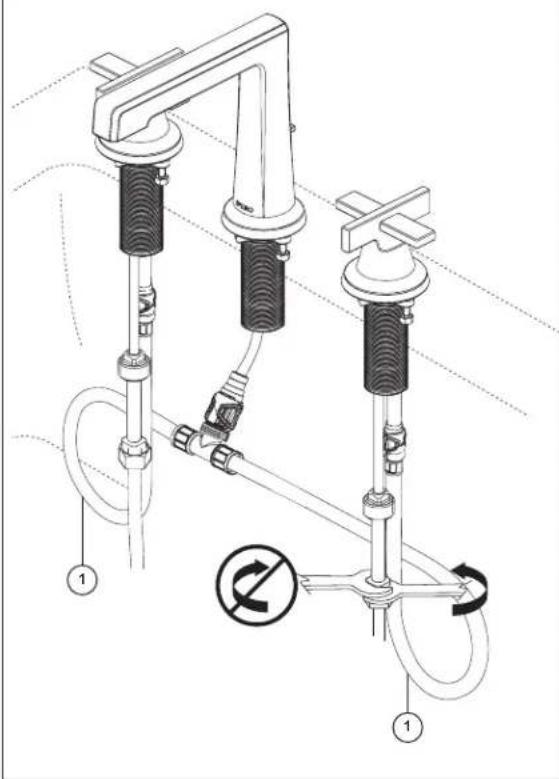 Brizo Levoir 65398LF-BNXLHP-ECO - Pour installer votre robinet Brizo® facilement, vous devez: - 3