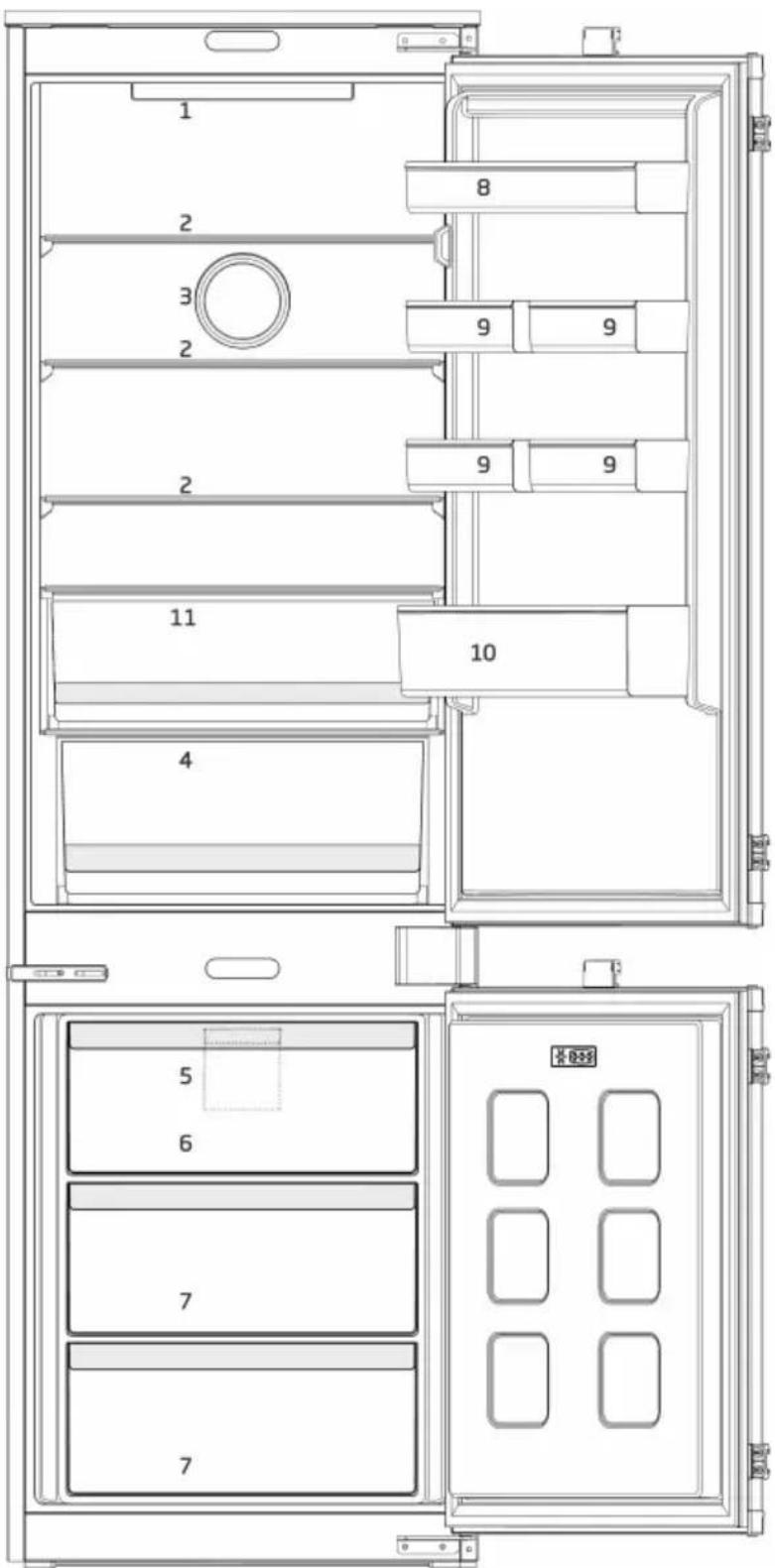 BEKO B7BCNA295HS1 - Oto Wasza chłodziarka - 1