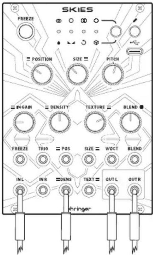 BEHRINGER SKIES - SKIES Standard-Benutzer-Patch - 1