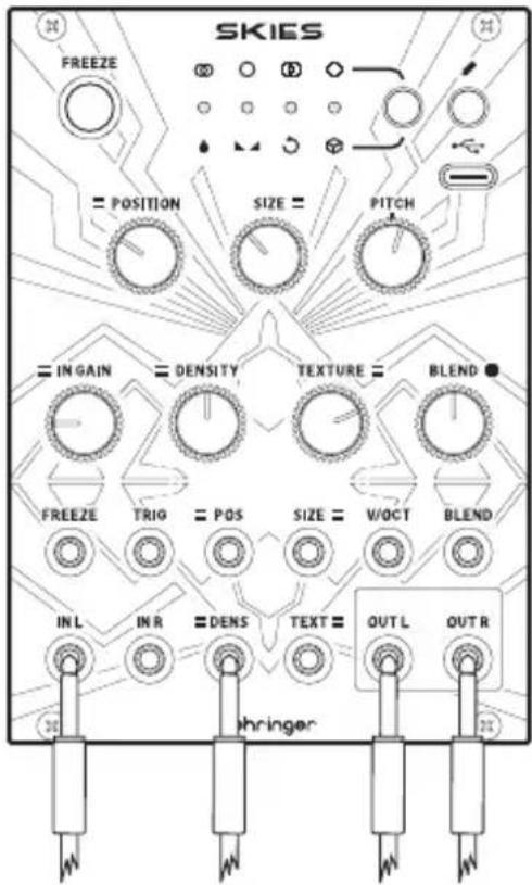 BEHRINGER SKIES - SKIES Standaard Gebruikerspatch - 1