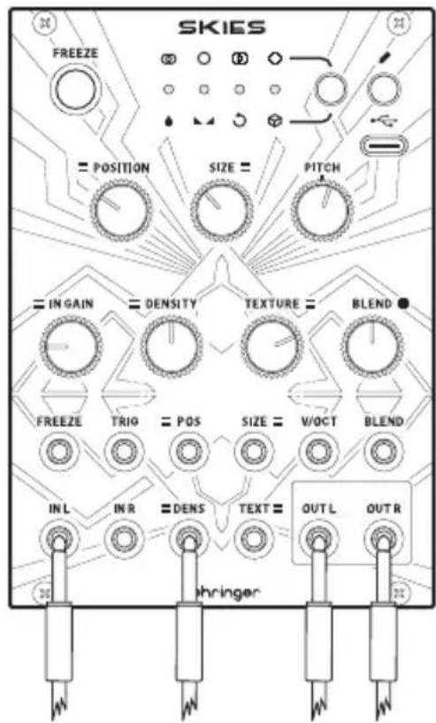 BEHRINGER SKIES - SKIES Standard Användarpatch - 1