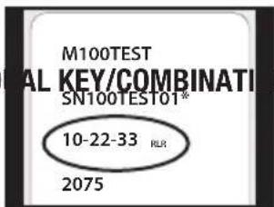 SentrySafe STW123GTCML - Preparing your safe for first time use - 4
