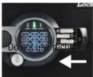 SentrySafe STW123GTCML - Preparing your safe for first time use - 2