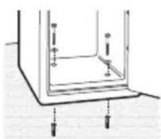 SentrySafe STW123GTCML - Bolt-down instructions... continued - 3
