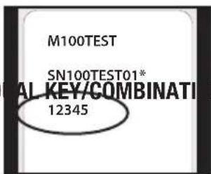 SentrySafe STW123GTCML - Preparing your safe for first time use - 3