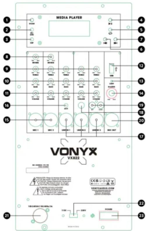 Vonyx VX822 - OVERVIEW - 1