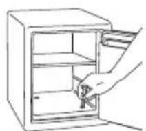 SentrySafe STW123DUBML - Tools needed to bolt safe to the floor: - 2