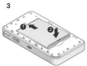 TP-LINK Deco M8550 - Asenna SIM-kortti ja akku - 2