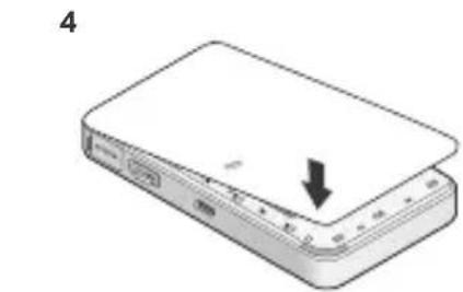 TP-LINK Deco M8550 - Asenna SIM-kortti ja akku - 3