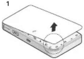 TP-LINK Deco M8550 - Installer la carte SIM et la batterie - 1