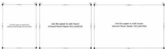 PRINCESS Smart Infrared Panel Heater 540 348054 - Väggmontering - 1