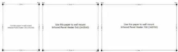 PRINCESS Smart Infrared Panel Heater 540 348054 - Montaje de pared - 1