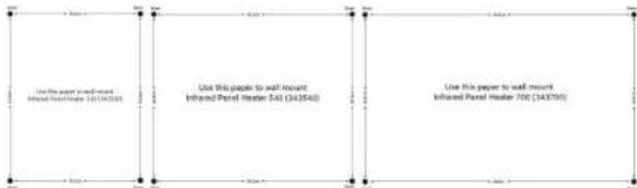 PRINCESS Smart Infrared Panel Heater 540 348054 - Wall mounting - 1