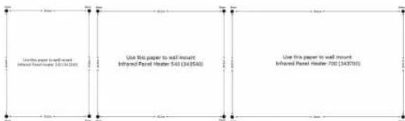 PRINCESS Smart Infrared Panel Heater 540 348054 - Montaggio a parete - 1