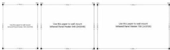 PRINCESS Smart Infrared Panel Heater 540 348054 - Vægmontering - 1