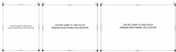 PRINCESS Smart Infrared Panel Heater 540 348054 - Montage mural - 1