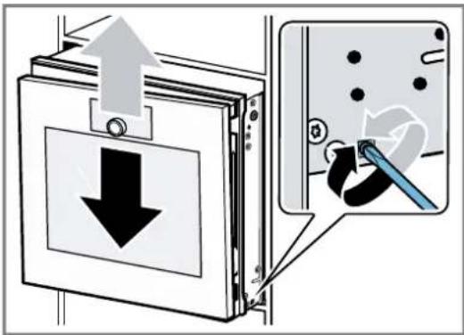 GAGGENAU GO251100 - Corriger la hauteur de la porte de l'appareil - 2