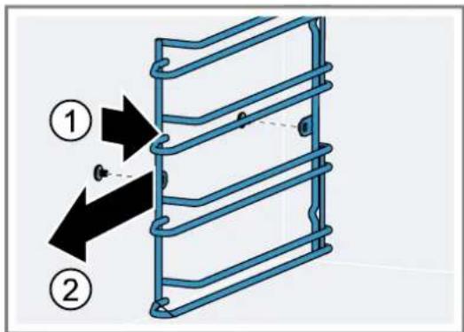 GAGGENAU GO251100 - Retirer les grilles d'insertion - 2
