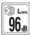 RYOBI Max Power RY36BLB - SÜMBOLID - 7