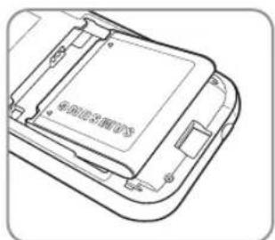 SAMSUNG UE46C9005ZW - Inserting the battery - 2