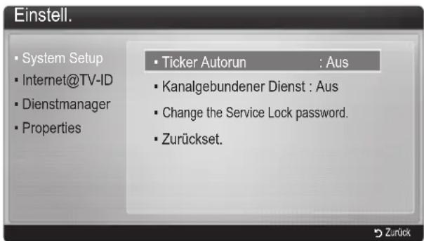 SAMSUNG UE46C9005ZW - Einstell. - 1
