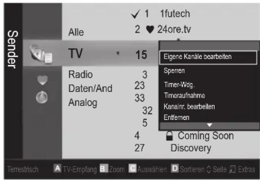 SAMSUNG UE46C9005ZW - ♥ Eigene Kanäle - 1